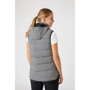 Women's reflective padded sleeveless riding vest Horze image-2