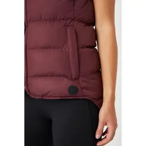 Sleeveless jacket with hood for women Horze Callie image-3