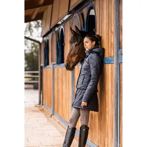 Plumífero para mujer con faldón desmontable Horze Aurora image-1