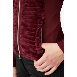 Polaire rayée femme Horze Della image-4