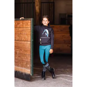 Reit-Sweatshirt mit Stehkragen, Mädchen Horze Bruna image-1