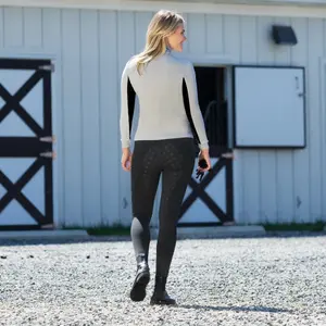 Legging Super miękki damski kombinezon jeździecki z pełnym dołem Horze Juliet image-2