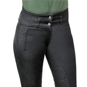 Pantaloni da equitazione full grip da donna Horze Daniela image-3