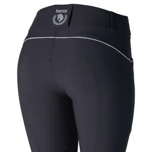 Γυναικείο παντελόνι ιππασίας ψηλής μέσης mid grip Horze Aubrey image-3