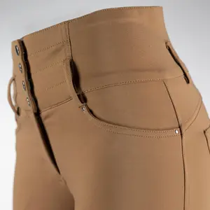 Women's full grip high waist riding pants Horze Tara image-1