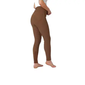 Pantalon équitation full grip et taille haute femme Horze Désirée image-3