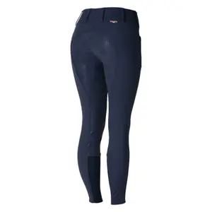Women's full grip thermal riding pants Horze Grand Prix image-1