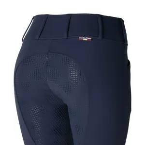 Women's full grip thermal riding pants Horze Grand Prix image-3