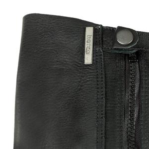 Mini-chaps d'équitation en cuir souple Horze Franci image-1