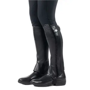 Stivali da equitazione da donna in pelle scintillante Horze Sabrina image-1