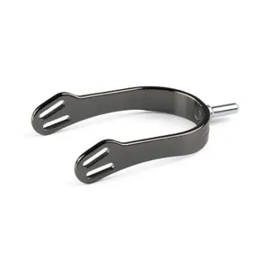 women's interchangeable aluminum riding spurs Horze image-0