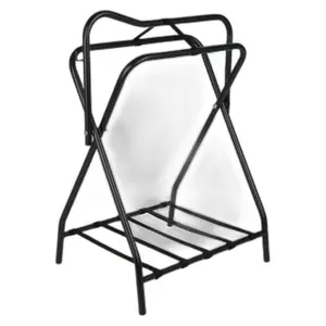 Retractable saddle rack Horze