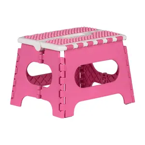 Small folding stool Horze image-0