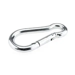 Fireman's carabiner Horze 10 cm image-0