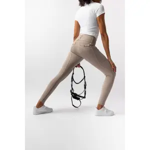 Full grip riding Trousers for women Horze Leonie image-3