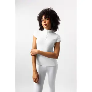 Damen Trainings-T-Shirt mit Reißverschluss Horze Mina image-4