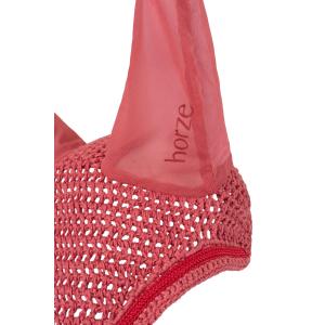 Anti-Fly Bonnet Horze Rose Tonique image-2