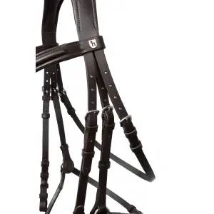 Anatomical riding bridle Horze Chio image-1