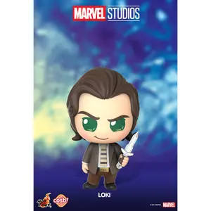Collectible figurine Hot Toys Loki Cosbaby (S) image-1