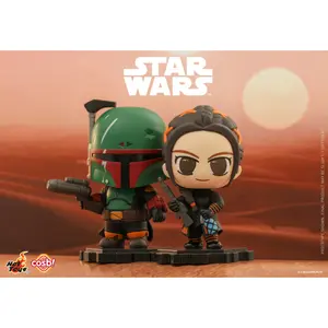 Collectible figurine Hot Toys Star Wars The Mandalorian Cosbi Boba Fett image-3