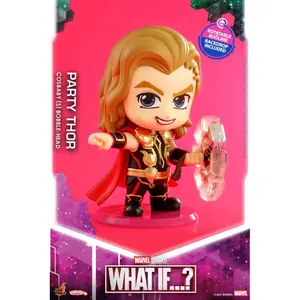 Collectible figurine Hot Toys What If...? Cosbaby Party Thor image-0