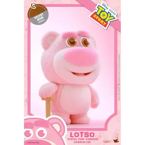 Collectible figurine Hot Toys Toy Story 3 Cosbaby (S) Lotso (Pastel Pink Version) image-1