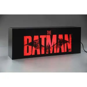 Decoration Hot Toys The Batman Décoration Lumineuse Logo 40 Cm image-0