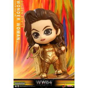Collectible figurine Hot Toys Wonder Woman 1984 Cosbaby Golden Armor image-1