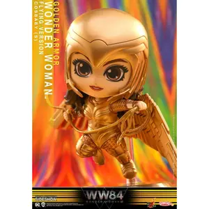 Collectible figurine Hot Toys Wonder Woman 1984 Cosbaby Golden Armor Flying image-2