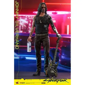 Figurine 1/6 video game masterpiece 1/6 johnny silverhand Hot Toys Cyberpunk 2077 image-1