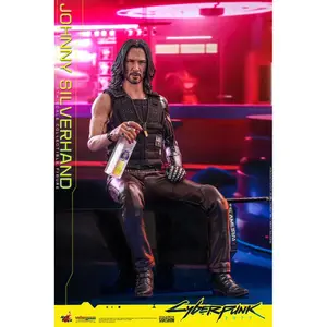 Figurine 1/6 video game masterpiece 1/6 johnny silverhand Hot Toys Cyberpunk 2077 image-3