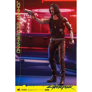 Figurine 1/6 video game masterpiece 1/6 johnny silverhand Hot Toys Cyberpunk 2077 image-4