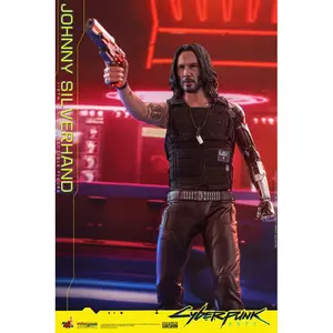 Figurine 1/6 video game masterpiece 1/6 johnny silverhand Hot Toys Cyberpunk 2077 image-5