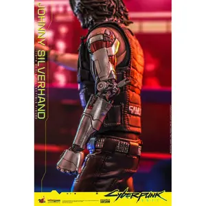 Figurine 1/6 video game masterpiece 1/6 johnny silverhand Hot Toys Cyberpunk 2077 image-6