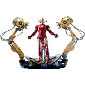 Collectible figurine Hot Toys Iron Man 2 Mark IV Suit-Up Gantry image-0