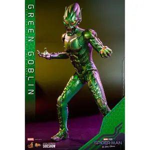 Collectible figurine Hot Toys Spider-Man No Way Home Movie Masterpiece 1/6 Green Goblin image-3