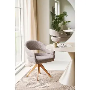 Chaise à manger pivotante House Nordic Dover image-6