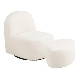 Living room chair and pouf House Nordic Milo