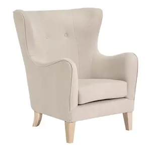 Armchair with wooden legs House Nordic Campo image-1
