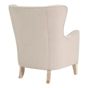 Armchair with wooden legs House Nordic Campo image-3