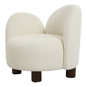 Curly lounge chair, right, round House Nordic Honolulu image-2