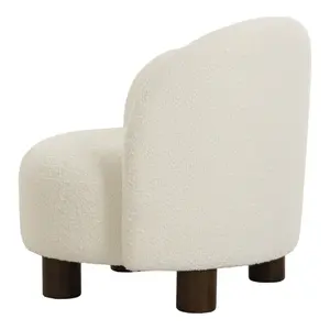 Curly lounge chair, right, round House Nordic Honolulu image-4