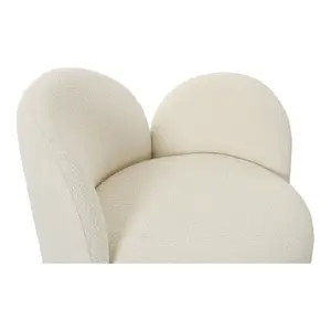 Curly lounge chair, right, round House Nordic Honolulu image-5