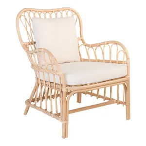 Rattan lounge chair House Nordic Camos image-1