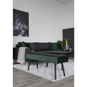Βελούδινο παγκάκι House Nordic Skiby image-4