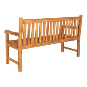 Ξύλινος πάγκος από teak House Nordic Cabo image-3
