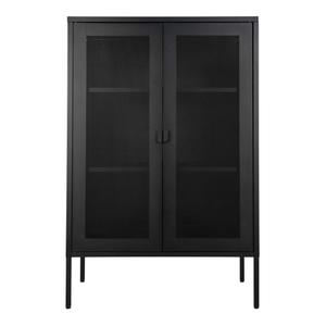 3001080-cabinet-with-mesh-door-house-nordic-melbourne-black-40x80x120-cm