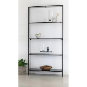 5-shelf rack with black feet House Nordic Vita image-1