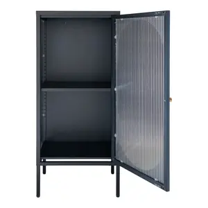 Cabinet with corrugated glass door House Nordic Adelaide image-1