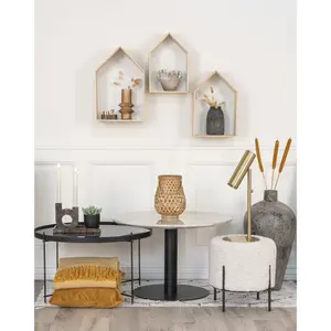 Set of 3 wooden shelves House Nordic Verona image-1